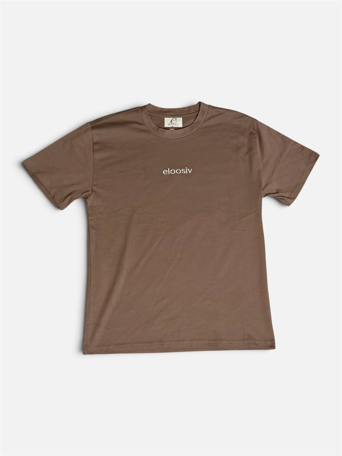 The Daily Heavyweight Tee - Brown/Beige