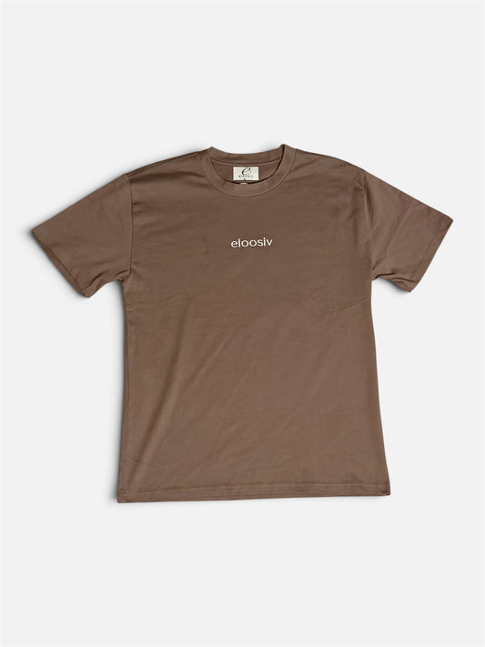 The Daily Heavyweight Tee - Brown/Beige