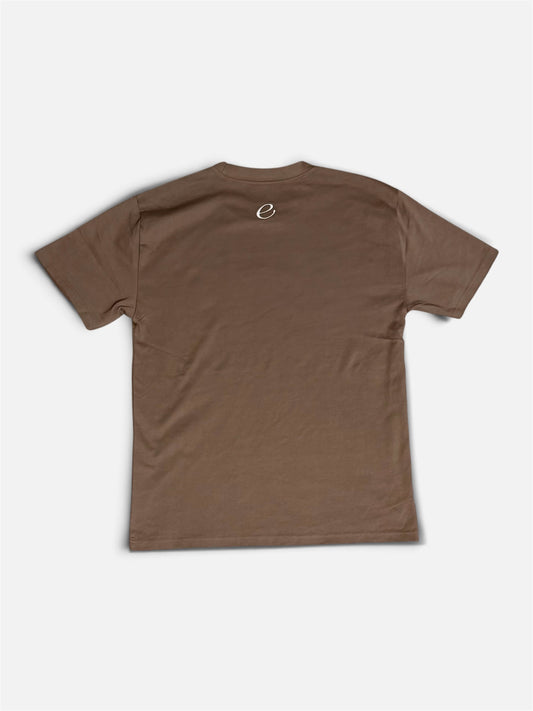 The Daily Heavyweight Tee - Brown/Beige